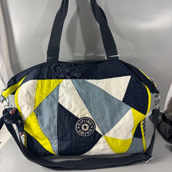 Kipling New Shopper XL True Blue Multi Tote - Picture 1 of 14